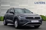 2022 Volkswagen T-Roc Hatchback 1.0 TSI Life 5dr in Indium Grey Metallic Black at Listers Volkswagen Stratford-upon-Avon