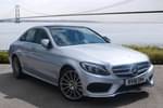 2018 Mercedes-Benz C Class Diesel Saloon C250d 4Matic AMG Line Premium Plus 4dr Auto in iridium silver metallic at Mercedes-Benz of Hull