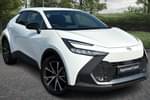2025 Toyota C-HR Hatchback 1.8 Hybrid Design 5dr CVT in White at Listers Toyota Lincoln