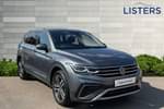 2024 Volkswagen Tiguan Allspace Estate 1.5 TSI Elegance 5dr DSG in Platinum Grey at Listers Volkswagen Coventry