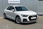 2025 Audi A1 Sportback 25 TFSI Sport 5dr in Shell white, solid at Stratford Audi