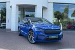 2025 Skoda Enyaq Coupe 210kW 85x Sportline Plus 82kWh 4x4 5dr Auto in Energy Blue at Listers ŠKODA Coventry