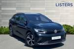 2023 Volkswagen ID.4 Estate 125kW Style Pure Perform 52kWh 5dr Auto (110kW Ch) in Grenadilla Black at Listers Volkswagen Evesham