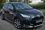 2022 Toyota Yaris Hatchback 1.5 Hybrid Excel 5dr CVT in Black at Listers Toyota Lincoln
