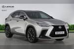 2022 Lexus NX Estate 450h+ 2.5 F-Sport 5dr E-CVT (Premium Plus Pack) in Sonic Titanium at Lexus Bristol