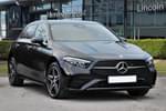 2024 Mercedes-Benz A Class A 250 e AMG Line Executive Hatchback in Cosmos Black Metallic at Mercedes-Benz of Lincoln
