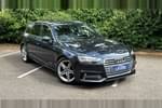 2017 Audi A4 Diesel Avant 2.0 TDI S Line 5dr S Tronic in Metallic - Moonlight blue at Listers U Northampton