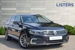 2019 Volkswagen Passat Estate 1.4 TSI PHEV GTE Advance 5dr DSG in Deep black at Listers Volkswagen Loughborough