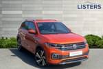 2020 Volkswagen T-Cross Estate 1.0 TSI 115 R-Line 5dr in Energetic Orange at Listers Volkswagen Evesham