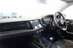 Image two of this 2021 Audi A1 Sportback 25 TFSI Technik 5dr in Myth Black Metallic at Birmingham Audi