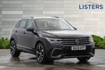 2024 Volkswagen Tiguan Estate Special Edition 1.5 TSI 150 R-Line Edition 5dr DSG in Deep black at Listers Volkswagen Loughborough