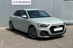 2023 Audi A1 Sportback 35 TFSI S Line 5dr S Tronic in Dew silver, metallic at Stratford Audi