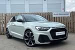 2025 Audi A1 Sportback 30 TFSI Black Edition 5dr S Tronic in Dew silver, metallic at Worcester Audi