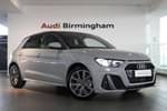 2025 Audi A1 Sportback 30 TFSI S Line 5dr S Tronic in Arrow Grey Pearl Effect at Birmingham Audi