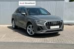 2019 Audi Q3 Estate 35 TFSI S Line 5dr in Chronos Grey Metallic at Stratford Audi