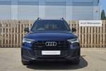Image two of this 2021 Audi Q7 Diesel Estate 50 TDI Quattro Black Edition 5dr Tiptronic in Navarra Blue Metallic at Worcester Audi