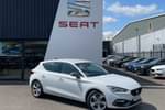 2023 SEAT Leon Hatchback 1.5 TSI EVO 150 FR 5dr in White at Listers SEAT Coventry
