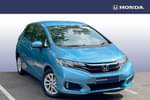 2018 Honda Jazz Hatchback 1.3 i-VTEC SE Navi 5dr in Blue at Listers Honda Northampton