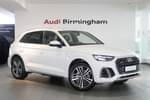 2021 Audi Q5 Estate 55 TFSI e Quattro Competition 5dr S Tronic in Ibis White at Birmingham Audi