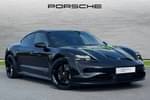 2021 Porsche Taycan Saloon 350kW 93kWh 4dr RWD Auto in Jet Black Metallic at Porsche Centre Hull