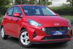 2021 Hyundai i10 Hatchback 1.0 MPi SE Connect 5dr in Pearl - Dragon red at Listers Toyota Nuneaton