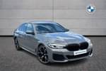 2022 BMW 5 Series Diesel Saloon 530d xDrive MHT M Sport 4dr Auto in Bernina Grey at Listers Boston (BMW)