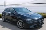 2023 Mercedes-Benz A Class Hatchback A180 AMG Line Executive 5dr Auto in Cosmos Black Metallic at Mercedes-Benz of Hull