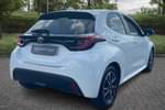 Image two of this 2022 Toyota Yaris Hatchback 1.5 Hybrid Design 5dr CVT in White at Listers Toyota Coventry