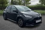 2022 Toyota Yaris Hatchback 1.5 Hybrid Design 5dr CVT in Black at Listers Toyota Stratford-upon-Avon