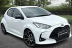 2022 Toyota Yaris Hatchback 1.5 Hybrid GR Sport 5dr CVT in White at Listers Toyota Lincoln