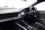 Image two of this 2024 Audi A3 Saloon 35 TFSI Black Edition 4dr S Tronic in Daytona Grey Pearl Effect at Birmingham Audi