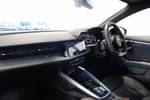 Image two of this 2024 Audi A3 Sportback 35 TFSI Black Edition 5dr S Tronic in Navarra blue, metallic at Birmingham Audi