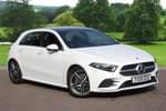2019 Mercedes-Benz A Class Hatchback A250 AMG Line Premium Plus 5dr Auto in Polar White at Mercedes-Benz of Grimsby
