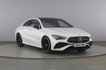 2024 Mercedes-Benz CLA Diesel Coupe 220d AMG Line Premium Plus 4dr Tip Auto in digital white at Mercedes-Benz of Hull