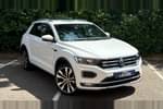 2021 Volkswagen T-Roc Hatchback 1.5 TSI EVO R-Line 5dr in Special solid - Pure white at Listers U Northampton