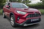 2022 Toyota RAV4 Estate 2.5 VVT-i Hybrid Excel 5dr CVT in Red at Listers Toyota Coventry