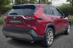 Image two of this 2022 Toyota RAV4 Estate 2.5 VVT-i Hybrid Excel 5dr CVT in Red at Listers Toyota Coventry