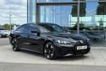 2025 BMW 4 Series Gran Coupe 420i M Sport 5dr Step Auto in Black Sapphire metallic paint at Listers King's Lynn (BMW)