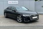 2019 Audi A6 Diesel Saloon 50 TDI Quattro S Line 4dr Tip Auto in Myth Black Metallic at Stratford Audi