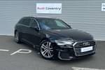 2023 Audi A6 Diesel Avant 40 TDI Quattro S Line 5dr S Tronic (Tech Pack) in Brilliant Black at Coventry Audi