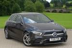 2019 Mercedes-Benz A Class Hatchback A200 AMG Line Premium Plus 5dr Auto in Cosmos Black Metallic at Mercedes-Benz of Boston