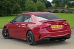 Image two of this 2024 Mercedes-Benz A Class AMG Saloon A35 4Matic Premium Plus 4dr Auto in MANUFAKTUR Patagonia red at Mercedes-Benz of Boston