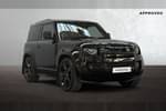 2023 Defender 90 Diesel 3.0 D300 Hard Top X-Dynamic HSE Auto (3 Seat) in Santorini Black at Listers Land Rover Solihull