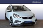 2022 Honda Jazz Hatchback 1.5 i-MMD Hybrid Crosstar EX 5dr eCVT in Blue at Listers Honda Stratford-upon-Avon