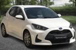 2023 Toyota Yaris Hatchback 1.5 Hybrid Icon 5dr CVT in White at Listers Toyota Cheltenham