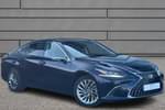 2022 Lexus ES Saloon 300h 2.5 Takumi 4dr CVT in Deep Blue at Lexus Bristol