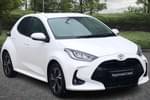 2024 Toyota Yaris Hatchback 1.5 Hybrid Design 5dr CVT in White at Listers Toyota Cheltenham