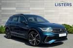2023 Volkswagen Tiguan Estate 2.0 TSI 4Motion R-Line 5dr DSG in Nightshade Blue at Listers Volkswagen Worcester