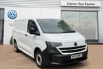2025 Volkswagen Transporter T28 SWB Diesel 2.0 TDI 150 Commerce Plus Van in White at Listers Volkswagen Van Centre Coventry