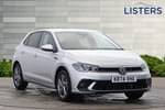 2024 Volkswagen Polo Hatchback 1.0 TSI 115 R-Line 5dr DSG in Reflex Silver at Listers Volkswagen Stratford-upon-Avon